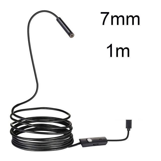 5,5 7 мм Android-эндоскоп 3 в 1 USB/Micro USB/Type-C бороскопическая инспекционная камера Водонепроницаемая для смартфона