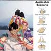 1pc SajaBoys Youthful Soft & Warm Flannel Blanket, Multi-Purpose Throw Blanket for Couch, Sofa, Office, Bed, Camping, Travel
