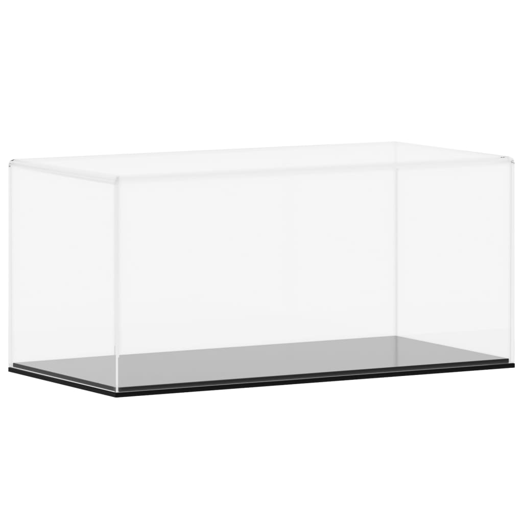 Transparent Display Case 30 x 15 x 14 cm Acrylic