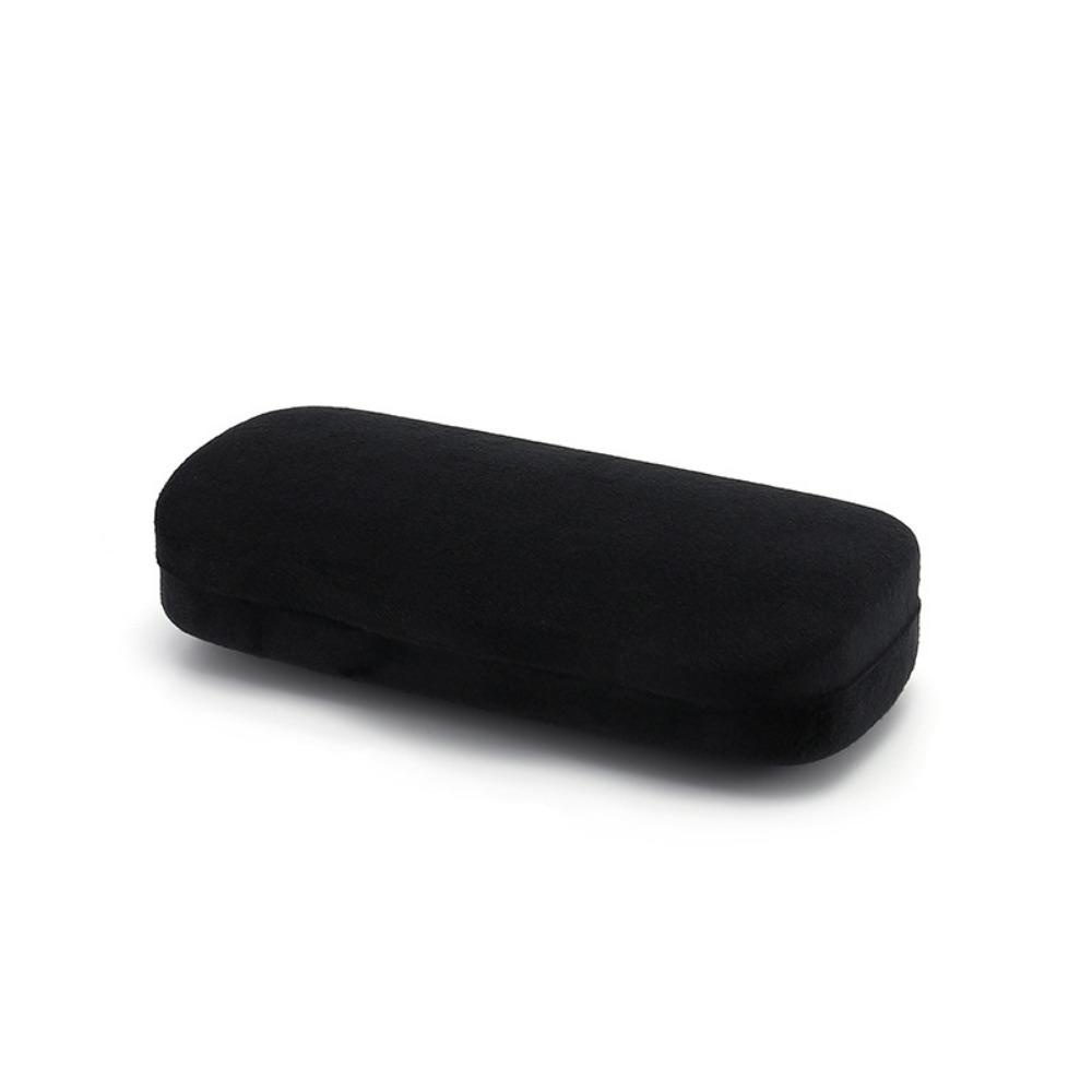 Portable Anti-Pressure Art Glasses Case Spectacle Case Plush Iron Box Sunglasses Case