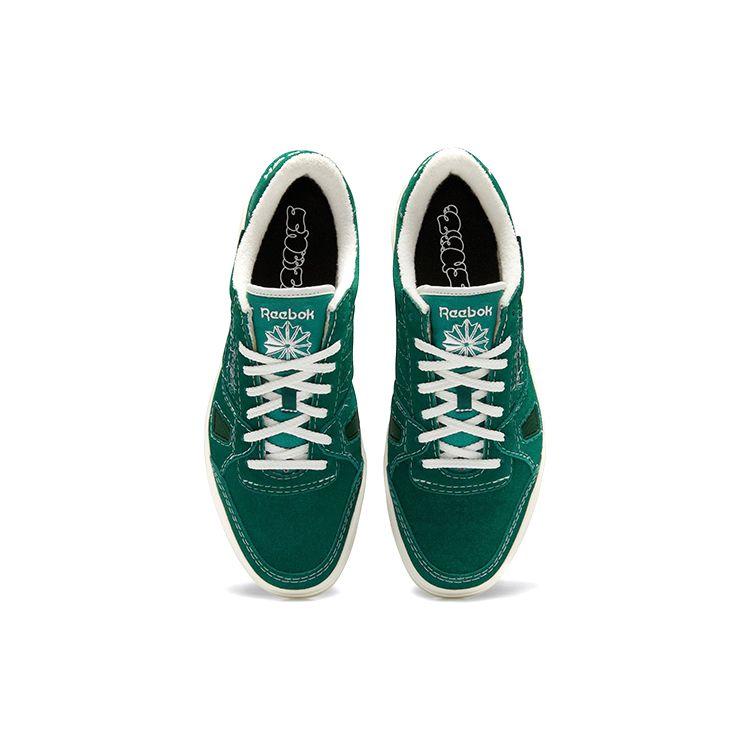 Sneeze x Reebok LT Court Viper Green Унисекс Кроссовки Мел Мелкий-Черный GW9514