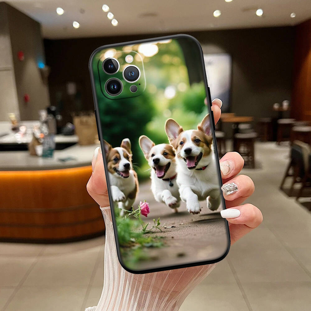 Cute Corgi dog New Phone Case for Samsung S20 S21 S22 S23 S24 FE Ultra Plus Lite S21S A07 A17 A36 A37 A55 A57 F06 F16 M06 M16 M56