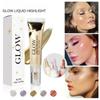 Liquid Highlighter Face Contouring Pearlescent Makeup Brightening Bronzer Glow Body Face Contour Shimmer Illuminator Cosmetics