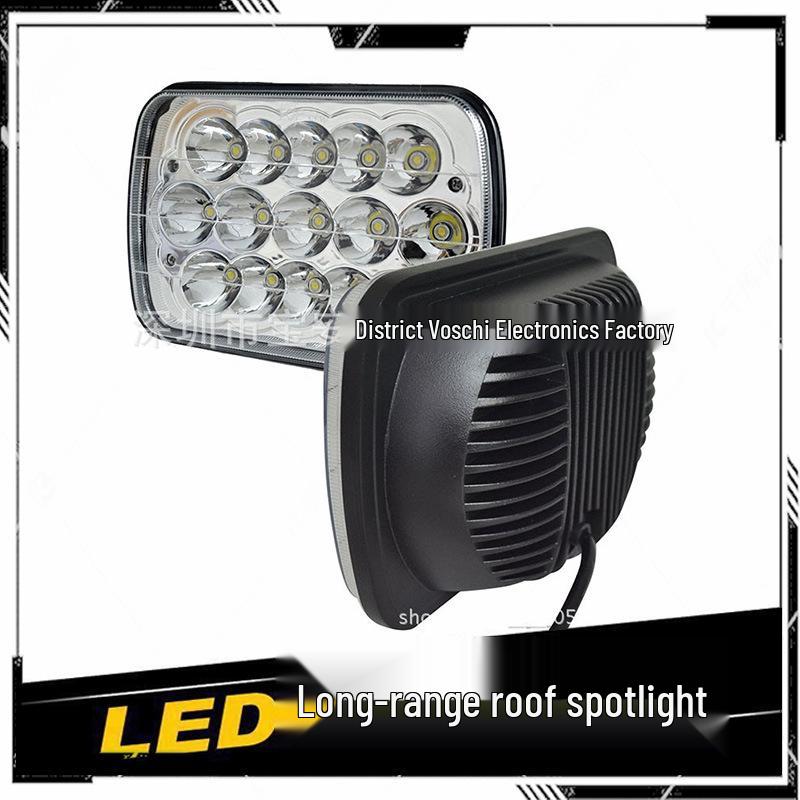 Available: 5x7 Inch 45W LED Headlight for Jeep Cherokee 213, H4 High/Low Beam