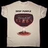 Винтаж Группа Deep Purple Смешная Тяжелый Хлопок Белый Все Размеры Унисекс Рубашка KN184 Унисекс Футболка