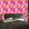 Wallpaper Ink powder pink, purple, coral and peach 50x1000