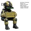 Special Forces Model Kits Tactical Soldier Desk Figurine, 3D Printed Hyper-Realistic Mini Military Decor, Modern Action Figures Front Toward
