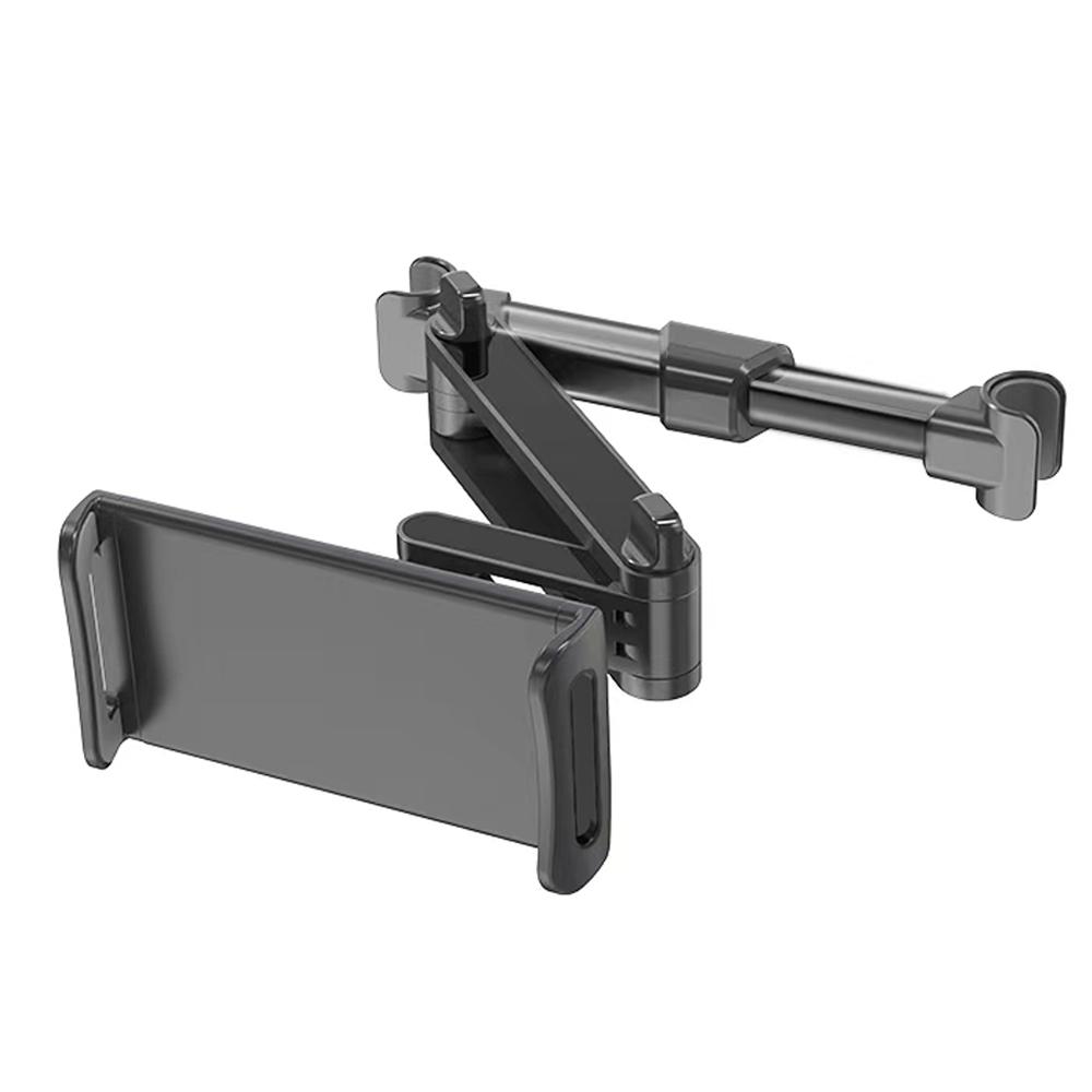 Телескопический держатель для телефона на подголовник автомобиля для заднего сиденья, вращающийся на 360° кронштейн-подставка для планшета для просмотра детьми устройств 5-13 дюймов