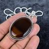 Carnelian Gemstone Handmade 925 Sterling Silver Jewelry Pendant 2.36" M-2885