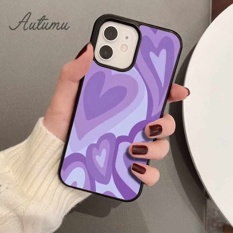 Чехол для телефона Swirl Hearts для iPhone 11 12 13 14 Pro Max mini X XR XS SE 2020 5 6S 7 8 Plus Samsung Galaxy S21 S22 Cover shell