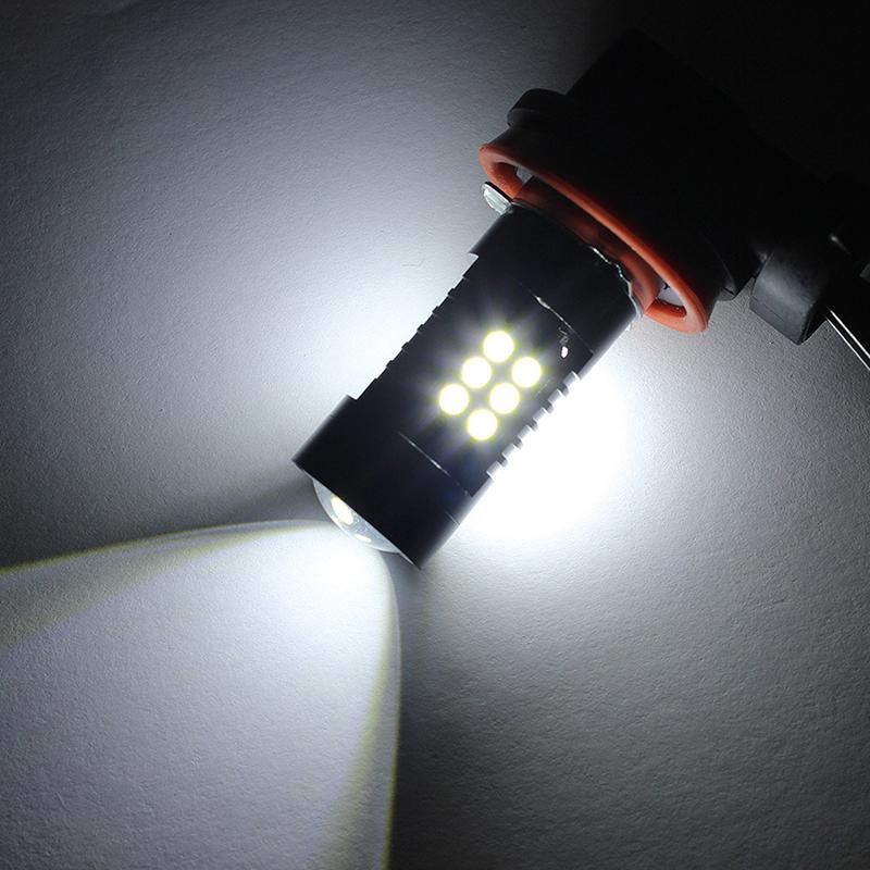 H8 H11 Led Fog Lights Bulb 3030Smd 1200Lm 6000K Car Driving Lamp Auto Leds Light
