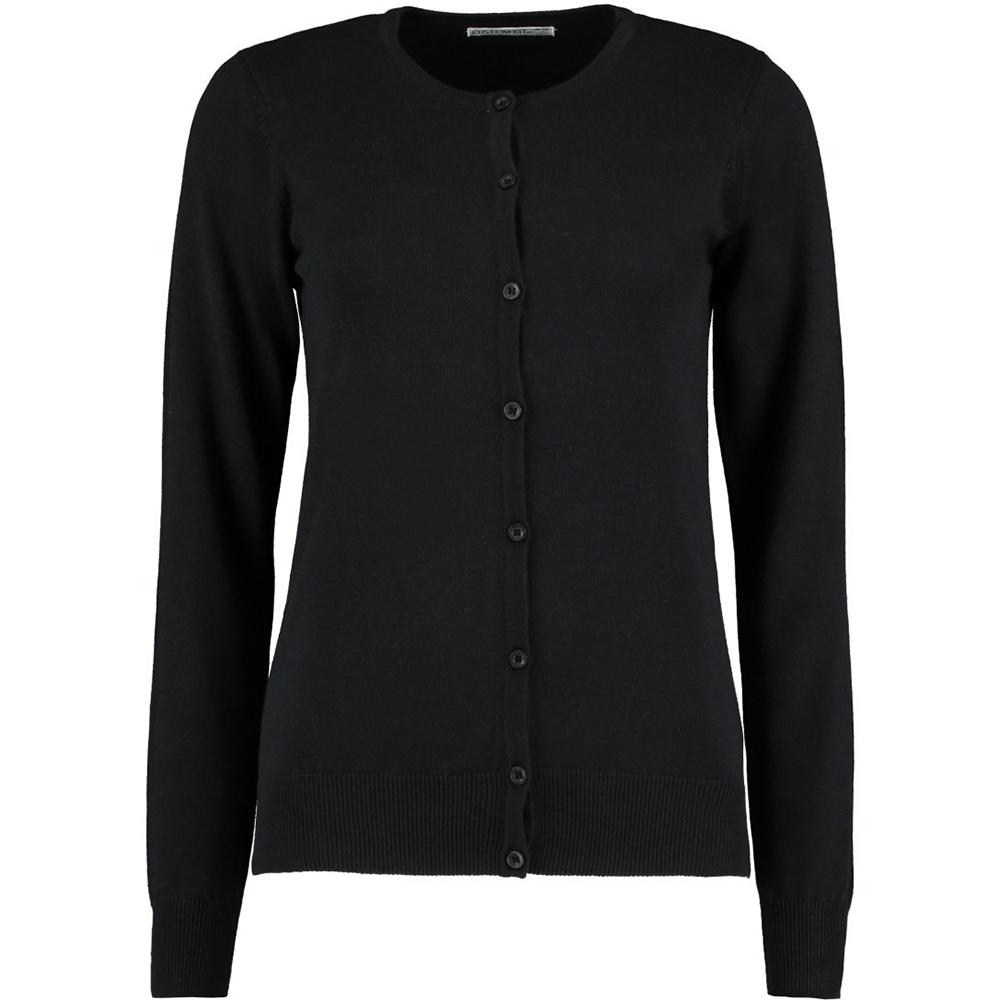 Kustom Kit Женский кардиган с круглым вырезом / Женский трикотаж