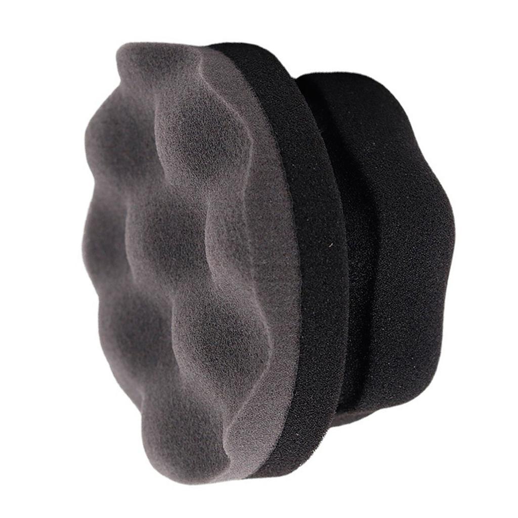 Автомобильная полировальная губка для шин с эргономичным дизайном ручки, губка для нанесения воска на шины автомобиля для эффективной очистки и вощения