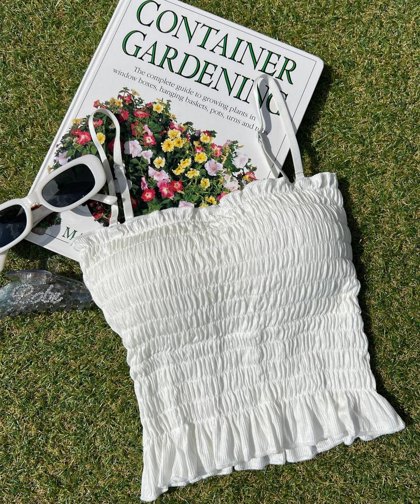 WEGO PHILLY Белый камзол с оборками, нижнее белье, девчачий, повседневный, одежда для весны/лета, женский, F,