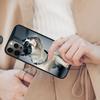 Чехол для телефона с магнитом, собака французский бульдог, для APPLE iPhone 17 Air 16 14 13 12 Pro Max 15 Plus, беспроводная зарядка, с крышкой MagSafe