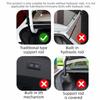 2/4Pcs Metal Springs Car Boot Lid Lifting Spring Clamp Trunk Lifter  Trunk Lid Automatically Open