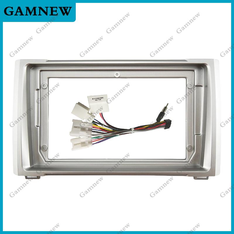 9-дюймовая автомобильная рамка-переходник для Android-магнитолы, монтажная панель, комплект для Toyota Tundra 2014-2021