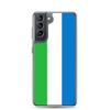 Coque Téléphone - Samsung - Galaxy S21 - Drapeau Sierra Leone - Souple - Multicolore