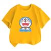 Potdemiel Doraemon Children's T-Shirt, New Summer Style, Comfortable and Breathable Top for Boys and Girls