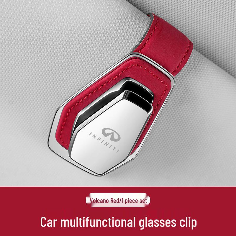 Infiniti Q50L/QX50/QX60/Q60/Q70/QX30 Держатель для очков-клипса на солнцезащитный козырек