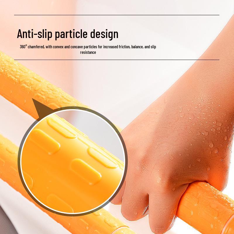 Ванная комната Поручень U-образной формы для пожилых - Безбарьерная нейлоновая ручка для душа/туалета