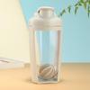 Creative Double-Layer Shaker Cup: Large Capacity Outdoor Fitness Water Bottle for Protein Mixes