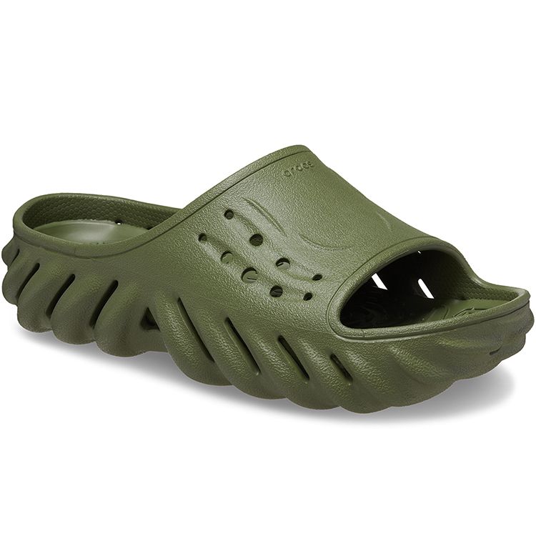 Crocs Echo Slide Army Green Unisex Sneakers 208170-309