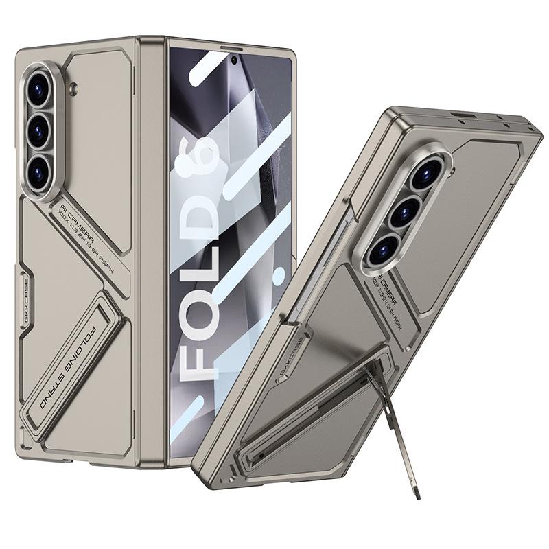 Подходит для чехла для мобильного телефона Samsung Zfold6 Fold6 Полностью закрывающий защитный чехол Персонализированный чехол-подставка с новым видением Защита от падений