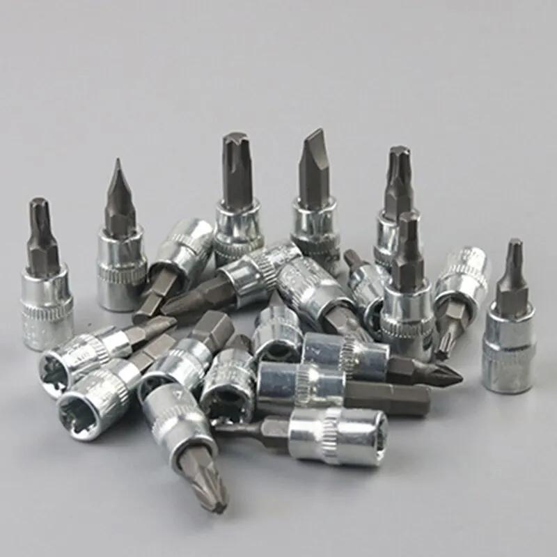 Hot 46-Piece Car Repair Tool Set 1/4-Inch Socket Set Car Repair Tools Pry Ratchet Torque Wrench Combo Auto Maintenance Tools