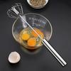 304 Нержавеющая сталь венчик для яиц полуавтоматический взбиватель яиц ручной миксер самовращающийся мешалка для яиц кухонные принадлежности инструменты для яиц