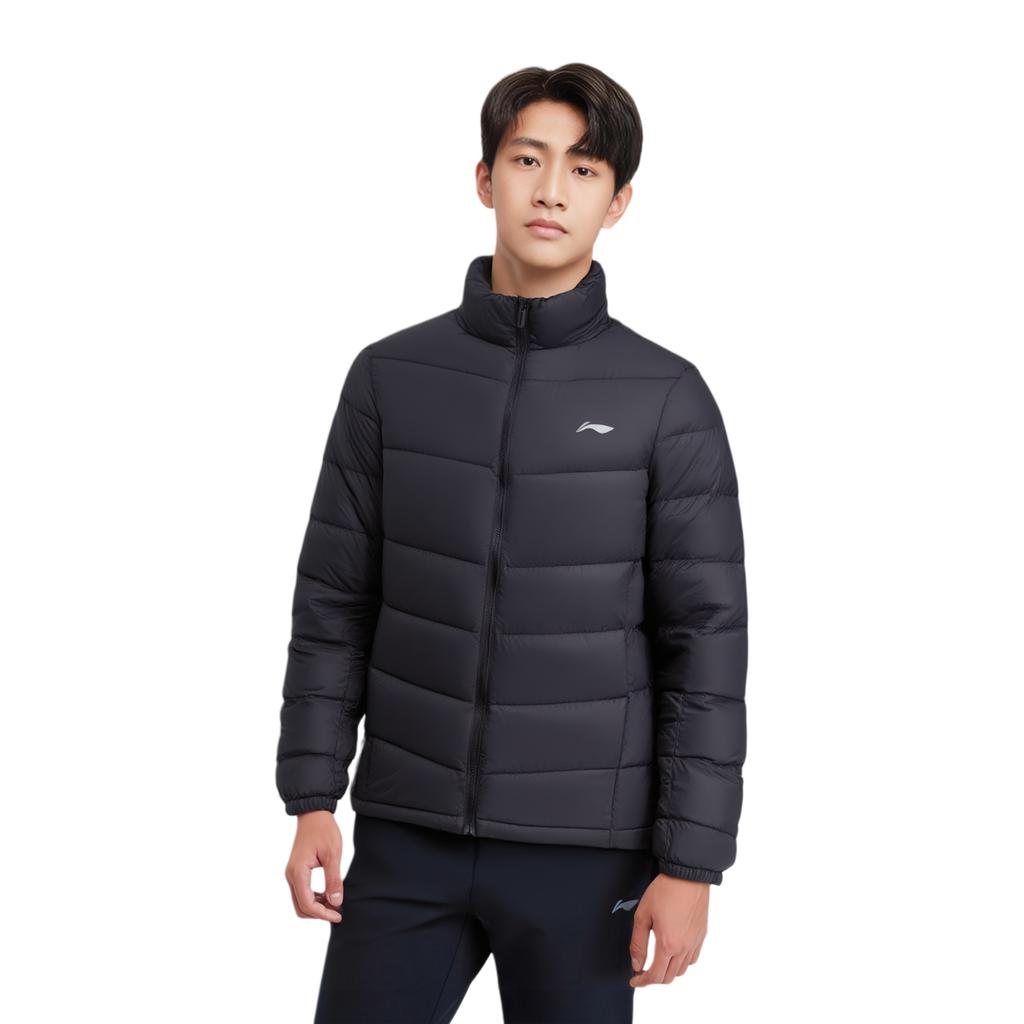 Li Ning Коллекция для тренировок Коллекция для фитнеса Пуховик Мужской Черный AYMR145-1