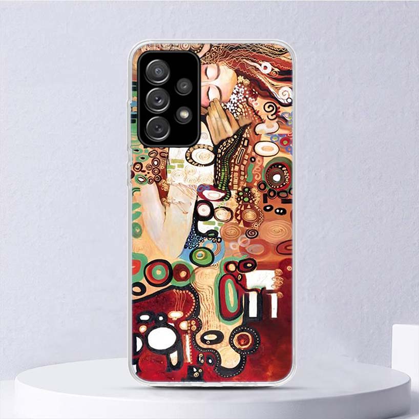 Мягкий чехол Kiss by Gustav Klimt для Samsung Galaxy A52 A53 A32 A22 A12 5G, чехол для телефона A33 A23 A13 A72 A73 A02S A03S A42 Coq