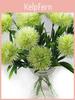 Dandelion Artificial Flower 10 Pcs Bouquet Artificial Plastic Plants Flowers For Indoor Outdoor Decoration Home Wedding Decor