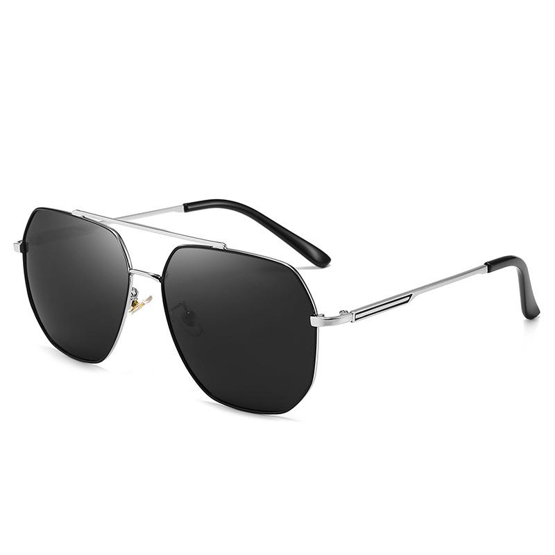 New metal polarized driving sunglasses fashionable classic toad sunglasses men's UV protection sunglasses