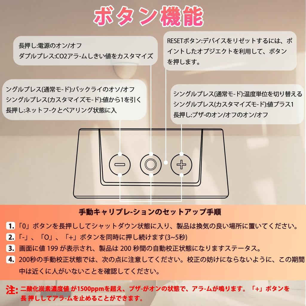 LSENLTY WiFi High Accuracy Smart CO2 Monitor CO2 Sensor 3 in 1 App Linkage Carbon Dioxide Concentration Meter Carbon Dioxide Concentration Meter with