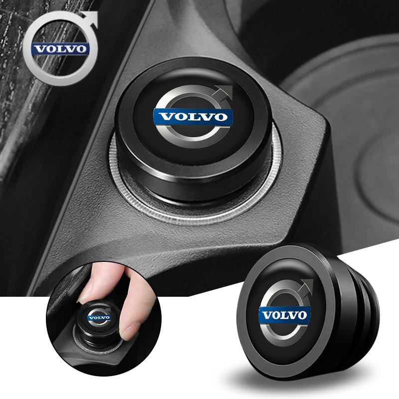For Volvo Car Cigarette Lighter Plug Cover Decoration DustProof Cap For Volvo XC90 XC60 C30 S60 C70 XC40 V40 XC70 V70 2010 2012 JJ1