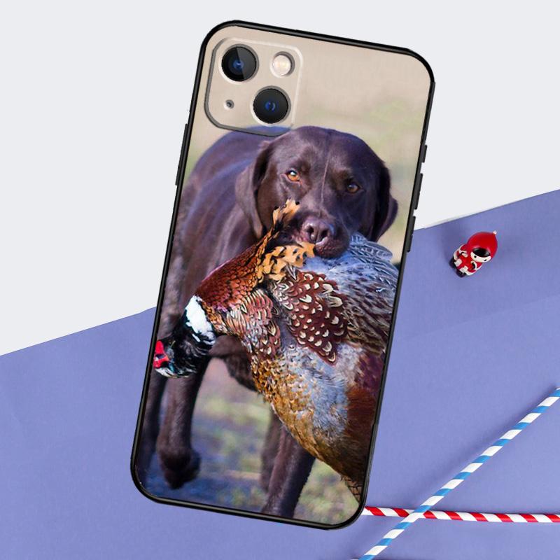 Чехол для телефона с изображением охотничьей собаки Для iPhone 16 Pro Max 11 13 14 15 Pro Max 12 Mini XR 16 15 Plus 16e Задняя крышка