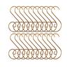 50/20Pcs Christmas S-shaped Hooks Xmas Tree Ball Hanging Pendant Clasp Holder Christmas Navidad Decorations New Year Ornaments