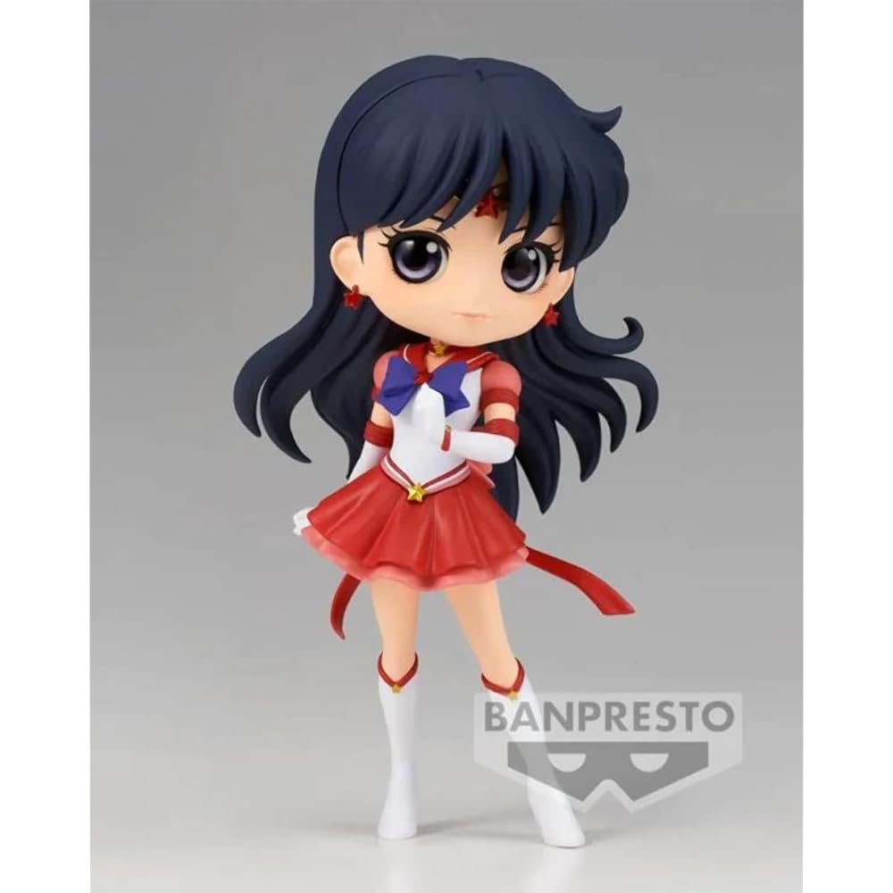 Banpresto Q posket Фигурка Супер Сейлор Марс 15 см Коллекционная Аниме Игрушка