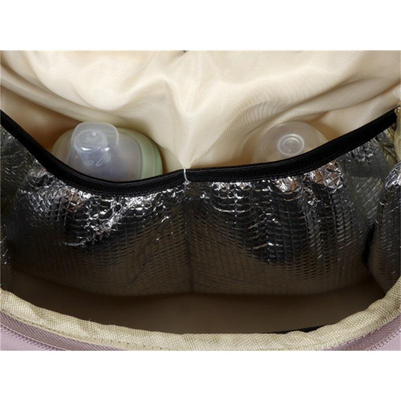 Мамочкина сумка для подгузников, органайзер для детской коляски, рюкзак большой вместимости для путешествий на открытом воздухе, сумка для беременных с термокарманом и пеленальным ковриком