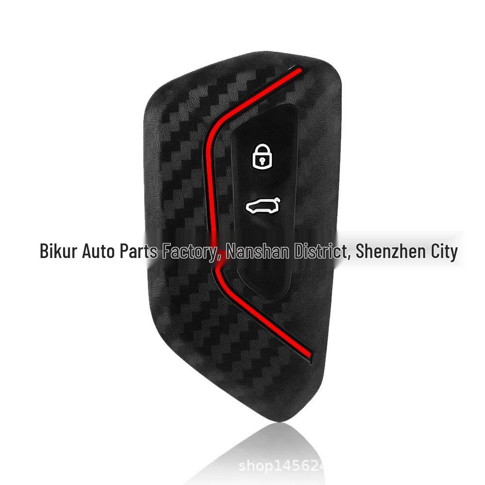 Совместимый чехол для ключа для Volkswagen Golf 8, ID.3, ID.4, Skoda Octavia A8 и Seat Leon MK4