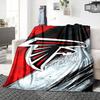 Atlanta Falcons Logo Blanket Soft Throw Blanket For Home Bedroom Bed Sofa Travel Office Solid Christmas Blanket