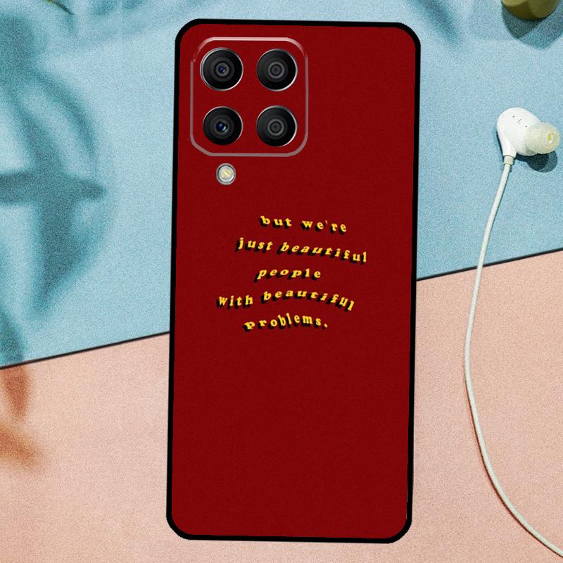 Красная Эстетика Рисунки Искусство Для Samsung Galaxy M33 M35 M55 M15 M12 M13 M14 M34 M54 M53 M21 M31 M11 M32 M52 M06 M16 Чехол