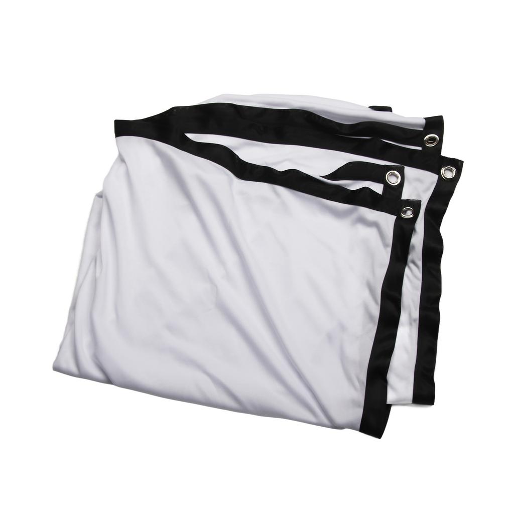 Outdoor Projection Screen 16:9 Crease Resist Foldable Double Sided Portable Projector Screen for