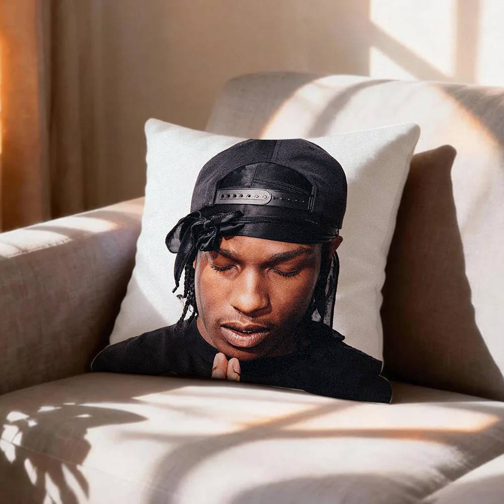 COOL RAPPER AAsap RRocky  Pillow Case Pattern Printed Pillowcase For Living Room Sofa Cushion Cover