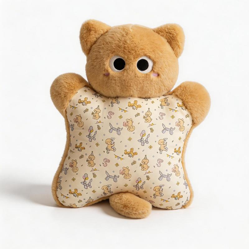 TreasuringU New Cat Plush Toys Cartoon Cat Stuffed Pillow Home Car Sleeping Soft Pillow Birthday gift