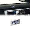 nlbn7 Car Styling RS/ST Logo Small Metal Sticker Emblem Car Steering Wheel Protection Badge Decal For Ford Focus MK3 Mk4 Fiesta Mondeo