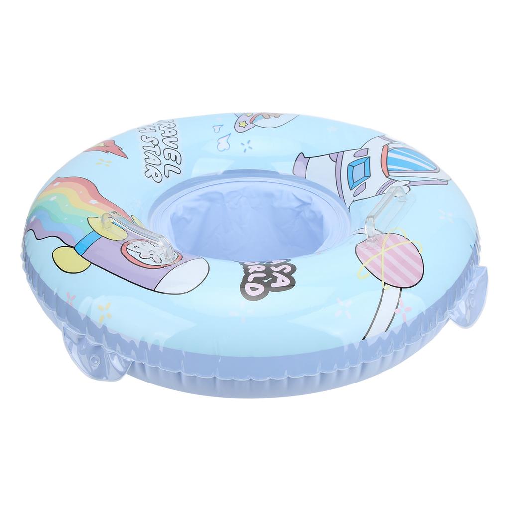 70cm 27.56in Baby Floats Inflatable Swimming Ring Environmental PVC with Safety Seat for Children