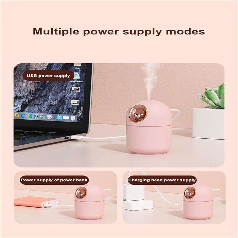 Новый милый увлажнитель воздуха для домашних животных USB Mute мультфильм аромадиффузор увлажняющий настольный распылитель