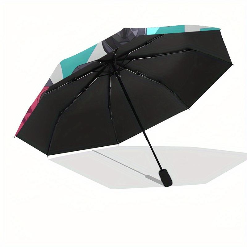 1pc Squid Games Themed High-quality Umbrella,Automatic Opening and Closing Umbrella,Multi-functional Umbrella G0811094